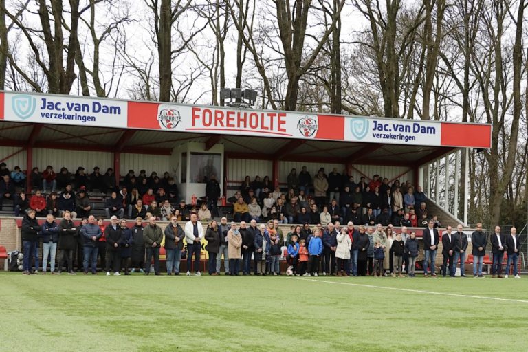 Indrukwekkend afscheid bij Foreholte