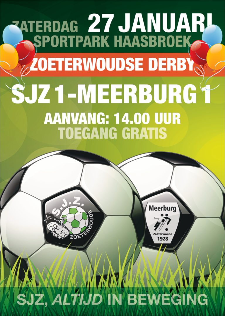 Derby 51: SJZ en Meerburg op naar nog meer geschiedenis