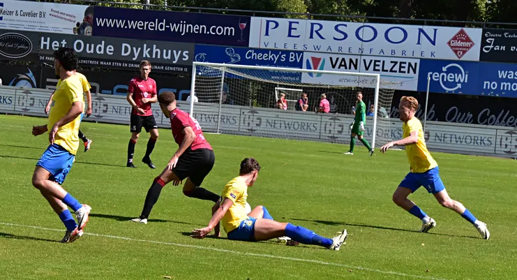 Winst voor Valken’68, Voorschoten’97 en EMM’21, tik op de neus voor FC Rijnvogels