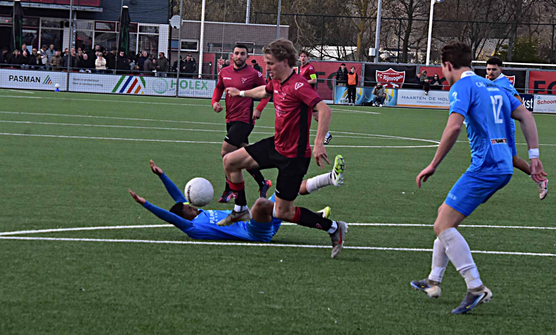 FC Rijnvogels voor de tweede keer op rij met lege handen